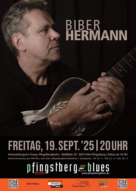 Biber Hermann Pfingstbergblues Mannheim