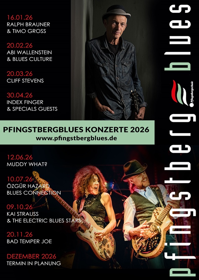 Pfingstbergblues Konzerte 2026