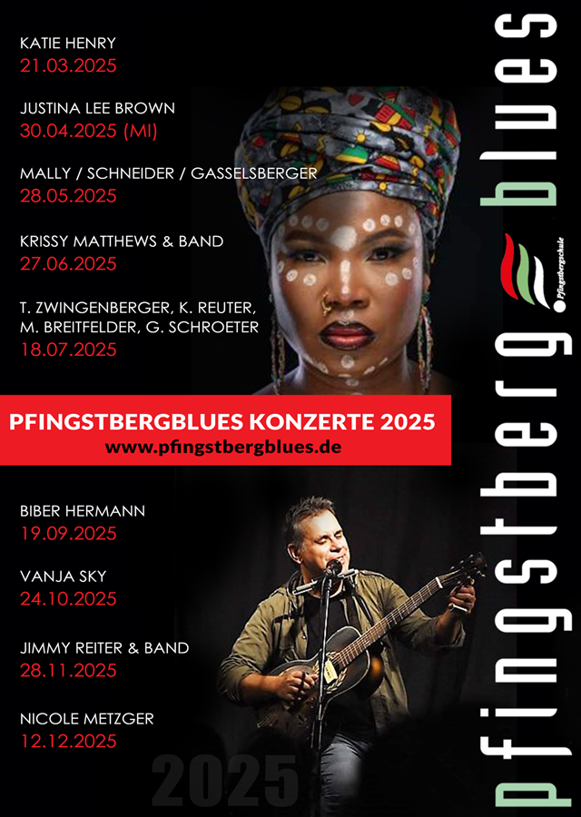 Pfingstbergblues Konzerte 2025